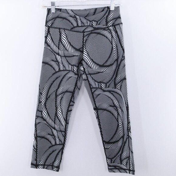 Zella | Printed Cropped Leggings Small - Picture 1 of 4